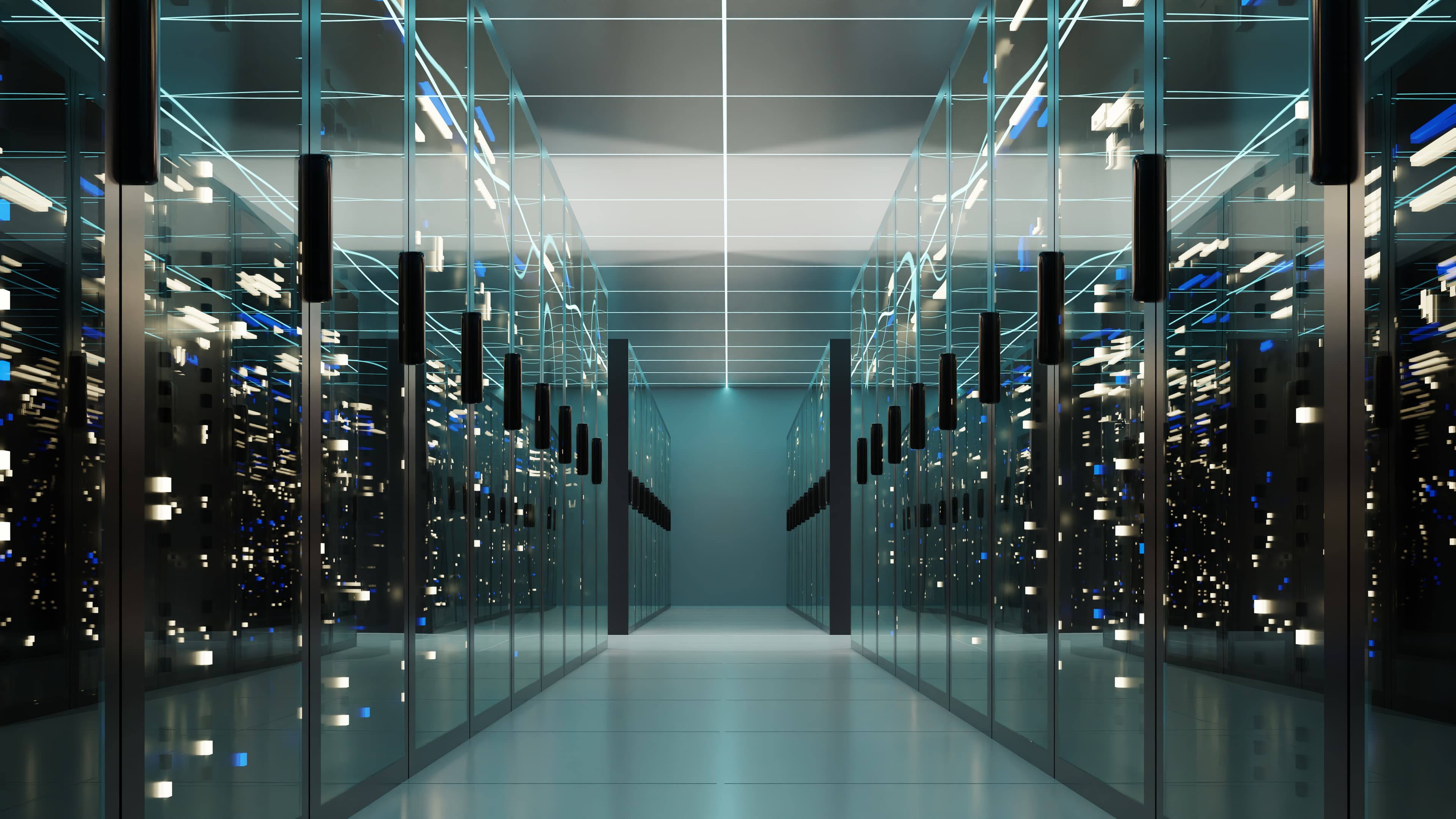 LVI Associates Data Center Server Lights
